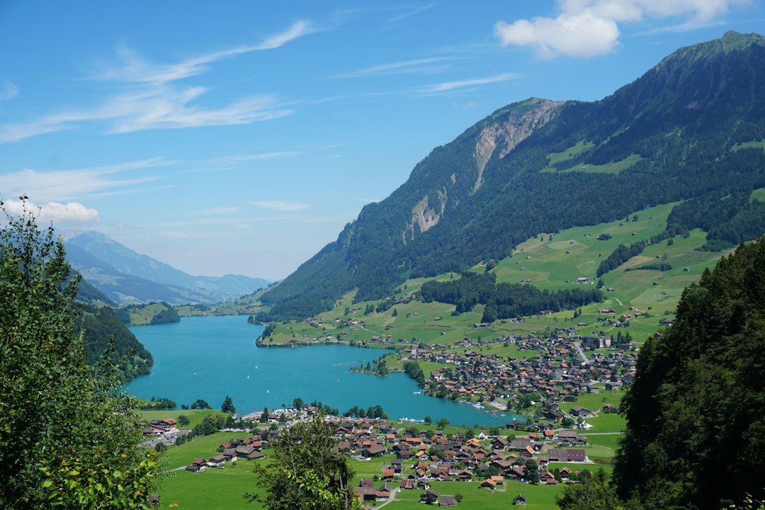 Paysage du canton de Vaud, région du Salon Bien-être Agora de Mézières